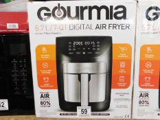 1 BOXED GOURMIA 6.7L DIGITAL AIR FRYER RRP Â£89.99