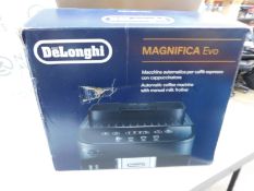 1 BOXED DE'LONGHI MAGNIFICA EVO BEAN TO CUP COFFEE MACHINE, ECAM290.22.B RRP Â£599