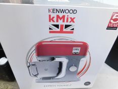 1 BOXED KENWOOD KMIX STAND MIXER MODEL KMX750AAB RRP Â£299