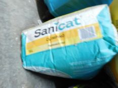 1 BAG OF SANICAT CLUMPING UNSCENTED 16L APPROX CAT LITTER RRP Â£19.99