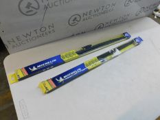 2 PACKS MICHELIN STEALTH WIPER BLADES IN VARIOUS SIZES RRP Â£19.99
