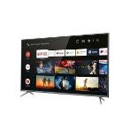 1 TCL 43EP658 43 INCH 4K HDR FREEVIEW PLAY ANDROID SMART TV WITH STAND AND REMOTE RRP Â£299 (