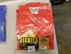 1 BRAND NEW DICKIES REDHAWK ZIP FRONT OVERALL BOILERSUIT IN RED SIZE 36 T RRP Â£59