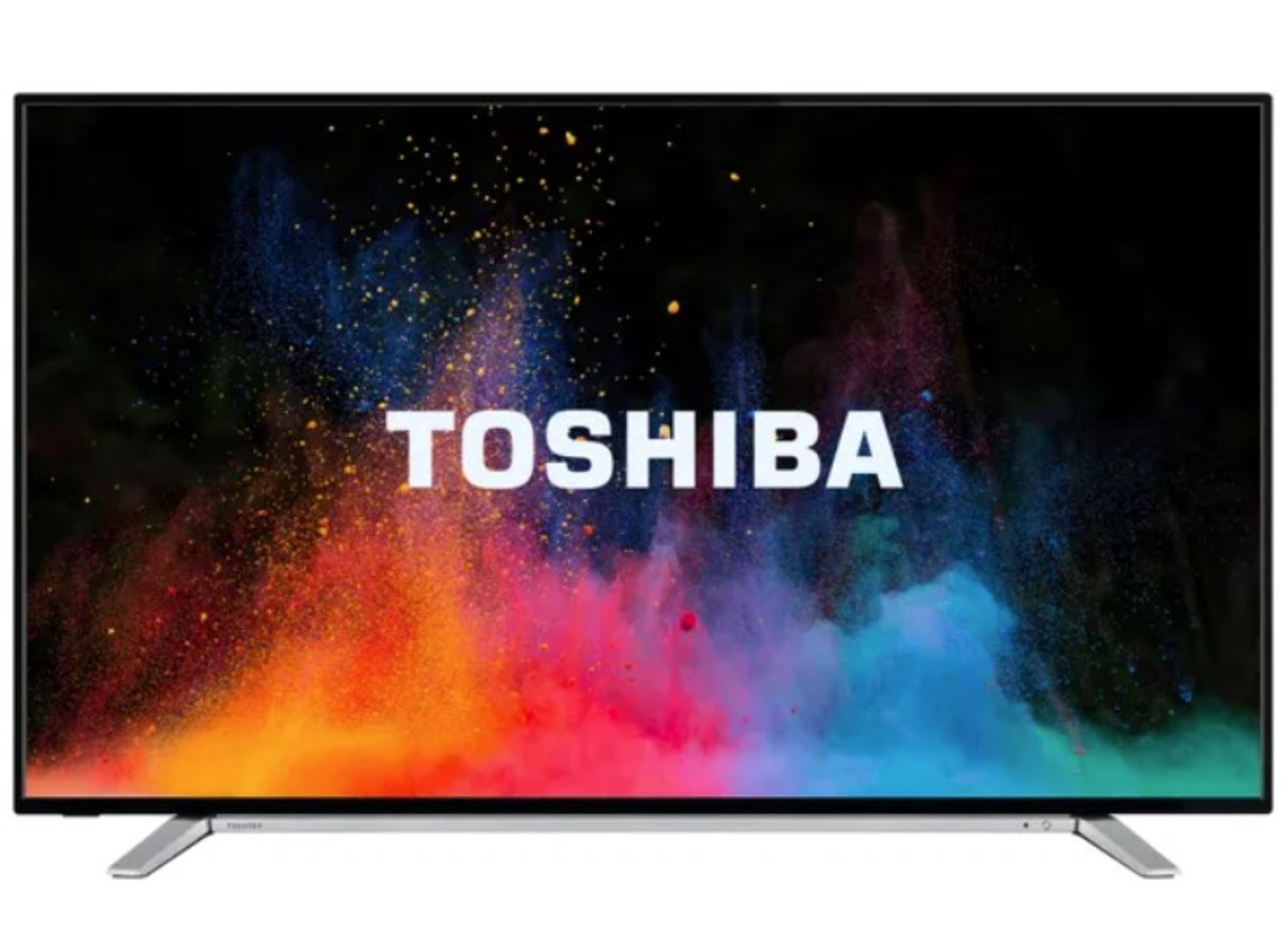 1 BOXED TOSHIBA 43UA2B63DB 43" SMART 4K ULTRA HD HDR LED TV WITH STAND AND REMOTE RRP Â£249 (