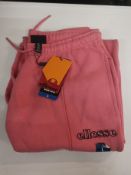 1 BRAND NEW ELLESSE LADIES JOGGERS IN PINK SIZE LARGE RRP Â£19.99