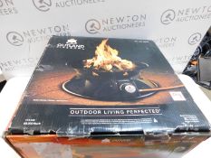 1 BOXED OUTLAND FIREBOWL MEGA PORTABLE PROPANE CAMP FIRE RRP Â£129