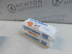 2 PACKS OF WATER WIPES RRP Â£19.99