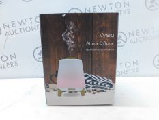 1 BOXED VYBRA ATMOS SPEAKER AROMA DIFFUSER WITH BLUETOOTH SPEAKER AND COLOUR CHANGING LAMP RRP Â£29