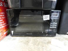 1 PANASONIC NN-E28JBM 800W 20L BLACK MICROWAVE OVEN RRP Â£89.99