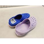 1 PAIR OF CROCS SHOES FOR KIDS SIZE 13 RRP Â£19.99