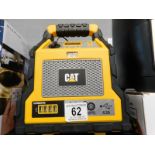 1 CAT 1200AMP JUMP STARTER, PORTABLE USB CHARGER AND AIR COMPRESSOR RRP Â£99