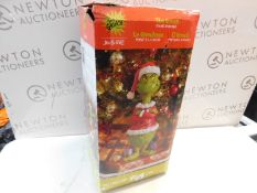 1 BOXED 20 INCH (50.8CM) CHRISTMAS GRINCH SANTA STATUE RRP Â£69.99