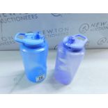 1 SET OF 2 ZULU HIGH PERFOMANCE WATER BOTTLES RRP Â£34.99