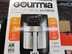 1 BOXED GOURMIA 6.7L DIGITAL AIR FRYER RRP Â£89.99