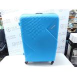 1 AMERICAN TOURISTER LARGE HARDSIDE SPINNER CASE IN TEAL RRP Â£99