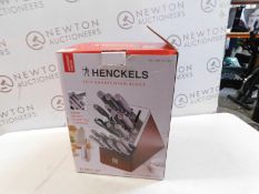 1 BOXED HENCKELS MODERNIST 20-PIECE SELF-SHARPENING KNIFE BLOCK SET RRP Â£249