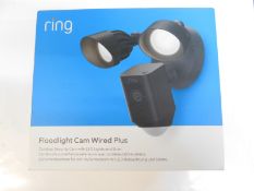 1 BOXED RING FOODLIGHT CAM WIRED PLUS RRP Â£199