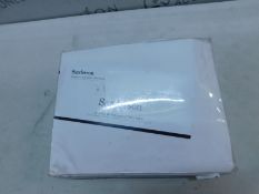 1 PACKED SANDERSON 300TC DOUBLE SIZE FITTED SHEETS TWIN PACK RRP Â£49