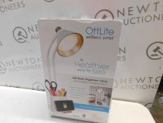 1 BOXED OTTLITE WELLNESS SERIES TABLE LAMP WITH WIRELESS CHARGING RRP Â£49