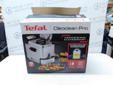 1 BOXED TEFAL FR8040 OLEOCLEAN PRO INOX & DESIGN DEEP FRYER RRP Â£129.99