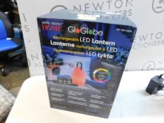 1 BOXED GLOGLOBE 26CM RECHARGEABLE LED LANTERN WITH HANDLE RRP Â£29