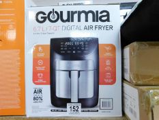 1 BOXED GOURMIA 6.7L DIGITAL AIR FRYER RRP Â£89.99