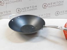 1 NORDIC WARE ALUMINIUM WOK WITH STAINLESS STEEL HANDLE RRP Â£49