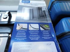 1 BOXED EKO SEMI-ROUND 47L STAINLESS STEEL MOTION SENSOR BIN RRP Â£69