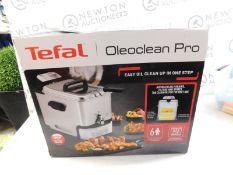 1 BOXED TEFAL OLEOCLEAN PRO INOX & DESIGN DEEP FRYER RRP Â£129.99