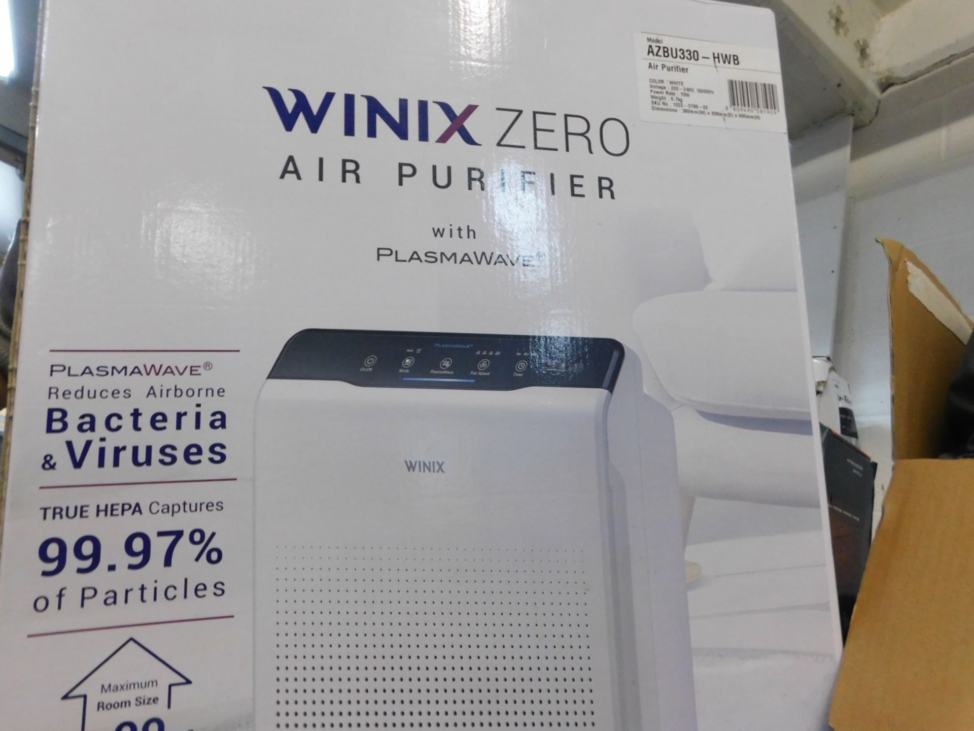 1 BOXED WINIX 2020EU TRUE HEPA AIR PURIFIER WITH 4-STAGE CLEANING RRP Â£299