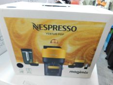 1 BOXED VERTUO POP LIQUORICE BLACK NESPRESSO COFFEE POD MACHINE RRP Â£99.99