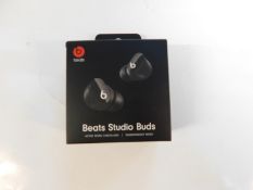 1 BOXED BEATS STUDIO BUDS IN BLACK WITH ACTIVE NOISE CANCELLING RRP Â£129.99