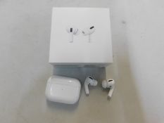 1 BOXED PAIR OF APPLE AIRPODS PRO BLUETOOTH EARPHONES WITH WIRELESS CHARGING CASE RRP Â£249.99 (