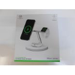 1 BOXED BELKIN BOOST CHARGE PRO 3-IN-1 WIRELESS CHARGER WITH MAGSAFE RRP Â£129.99