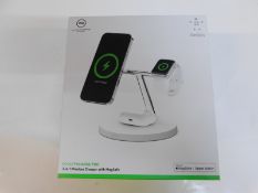 1 BOXED BELKIN BOOST CHARGE PRO 3-IN-1 WIRELESS CHARGER WITH MAGSAFE RRP Â£129.99