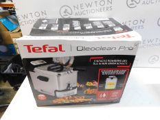 1 BOXED TEFAL OLEOCLEAN PRO INOX & DESIGN DEEP FRYER RRP Â£129.99