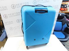 1 AMERICAN TOURISTER LARGE HARDSIDE SPINNER CASE IN TEAL RRP Â£99