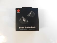 1 BOXED BEATS STUDIO BUDS IN BLACK WITH ACTIVE NOISE CANCELLING RRP Â£129.99