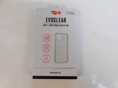 1 PACK OF EVOCLEAR MULTI-DROP PHONE PROTECTION CASE FOR IPHONE 13 RRP Â£29.99