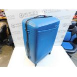 1 AMERICAN TOURISTER JET DRIVER 79CM LARGE HARDSIDE SPINNER CASE IN DARK TURQUIOSE RRP Â£89