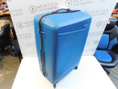 1 AMERICAN TOURISTER JET DRIVER 79CM LARGE HARDSIDE SPINNER CASE IN DARK TURQUIOSE RRP Â£89