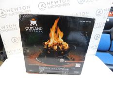 1 BOXED OUTLAND CYPRESS FIREBOWL PORTABLE PROPANE CAMP FIRE RRP Â£59