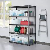 1 WHALEN 5 TIER 48" (121CM) STEP BEAM HEAVY DUTY MODULAR STORAGE SHELF RACK RRP Â£119