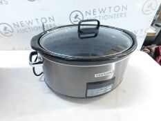 1 CROCK-POT SLOW COOKER - STAINLESS STEEL RRP Â£69