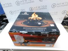 1 BOXED OUTLAND FIREBOWL MEGA PORTABLE PROPANE CAMP FIRE RRP Â£129