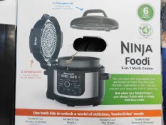 1 BOXED NINJA FOODI 9-IN-1 MULTI-COOKER 6L RRP Â£199