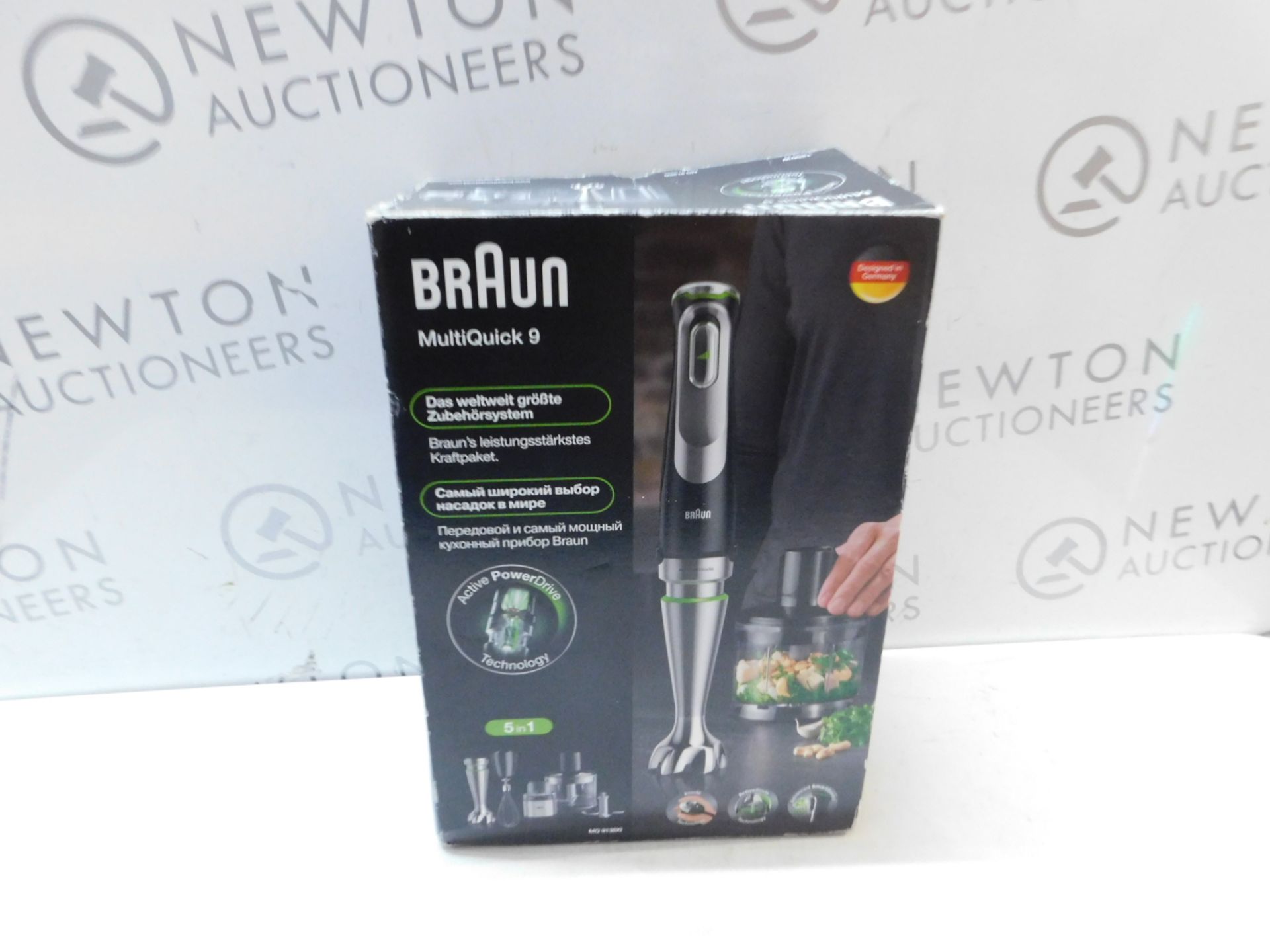 1 BOXED BRAUN MULTI-QUICK 9 MQ9087X HAND BLENDER RRP Â£149.99