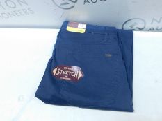 1 BRAND NEW PAIR OF MENS JACHS NEW YORK STRETCH SATEEN PANTS SIZE 32X30 RRP Â£29