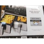 1 BOXED SUR LA TABLE DUAL BASKET AIR FRYER, 7.6L RRP Â£129