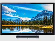 1 TOSHIBA 24D3863 24-INCH HD READY SMART TV WITH REMOTE RRP Â£149 (WORKING, NO STAND)